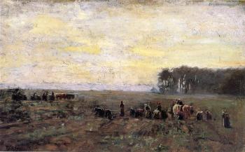 西奧多 尅萊門特 斯蒂爾 Haying Scene 西奧多 尅萊門特 斯蒂爾 Haying Scene